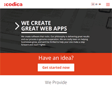 Tablet Screenshot of codica.com